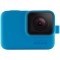 Силиконовый чехол GoPro Sleeve and Lanyard на камеру GoPro HERO5/6/2018/7 (Синий)
