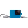 Силиконовый чехол GoPro Sleeve and Lanyard на камеру GoPro HERO5/6/2018/7 (Синий)