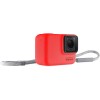 Силиконовый чехол GoPro Sleeve and Lanyard на камеру GoPro HERO5/6/2018/7 (Красный)