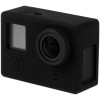 Силиконовый чехол на камеру GoPro Hero 3+, 4 (Черный) v.2
