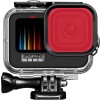 Фильтр для бокса GoPro HERO8/9/10 Black 46x46 (Красный) (SHOOT)