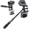 Двойной Кронштейн для экшн-камеры GoPro, Sjcam, Xiaomi yi v2