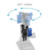 Удлинитель с шарниром 360 градусов Алюминиевый (Синий) GoPro, Sjcam, Xiaomi yi
